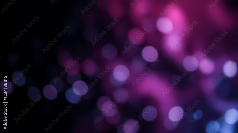Poster beautiful abstract background with shimmering colors and soft bokeh effect. generative ai