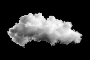 Realistic smoke cloud effect for creative compositions and atmospheric backgrounds in design projects
