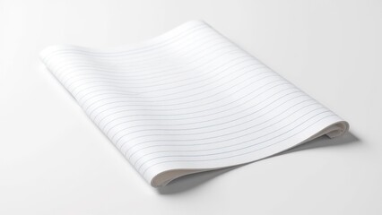 Lined paper background for digital presentations and slides.