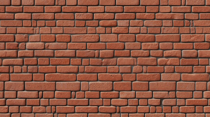 Obraz premium Red Brick Surface Texture for Industrial Design and Building Renovation Ideas