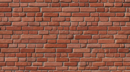 Fototapeta premium Textured Red Brick Wall Material for Interior Design Construction and Building Facades
