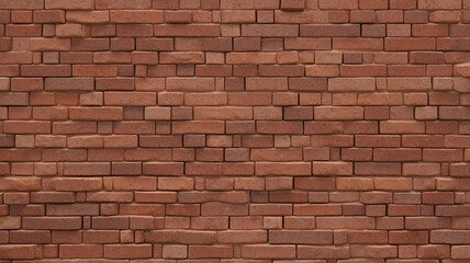Fototapeta premium Vintage Red Brick Wall Texture Showing Natural Weathering and Surface Details