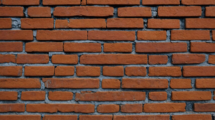 Obraz premium Detailed Close Up of Aged Red Brick Texture Ideal for Urban Design and Renovation Projects