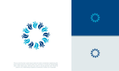 Human Resources Consulting Company, Global Community Logo	