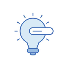 Search Idea vector icon