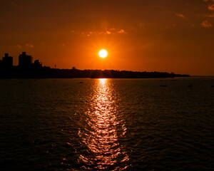 Atardecer sol