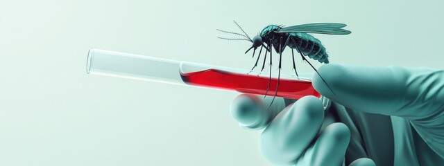 Mosquito Borne Diseases Research: Blood Sample Analysis and Vector Study in Medical Laboratory