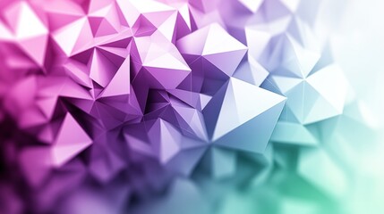Abstract colorful low poly background with geometric shapes.