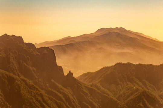 Caldera de Taburiente National Park, Island La Palma, Canary Islands, Spain, Europe.