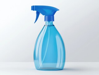Blue Plastic Spray Bottle