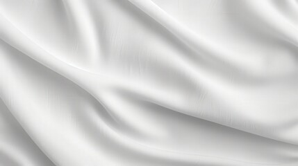 Soft and Elegant White Fabric Background with Smooth Texture Ideal for Various Design and Creative Projects in Stock Photography