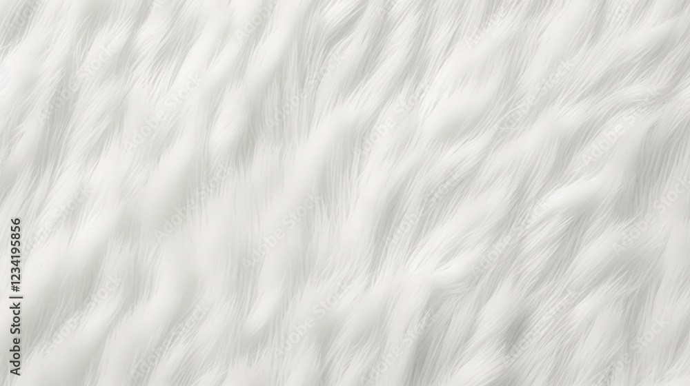 Poster soft white wool texture for backgrounds and fabrics ideal for home décor and textile design projects
