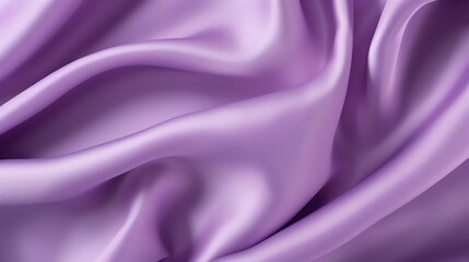 Obraz premium Close Up Textured Fabric Background of Natural Violet Satin with Soft Drapery and Elegant Flowing Patterns for Design and Creative Projects
