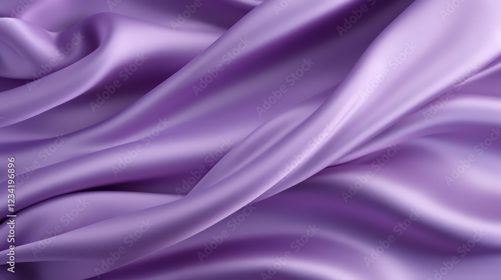 Aufkleber close-up texture of natural violet fabric showcasing smoothness and elegance in soft flowing drapery