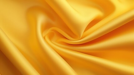Obraz premium Elegant Yellow Fabric Texture for Vibrant Backgrounds, Ideal for Fashion, Upholstery, and Creative Design Projects