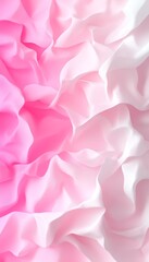 Obraz premium Soft Wave Texture Background In Pink And Pastel Tones, Abstract Romantic Design Element