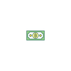 Modern Money Icon for Business and Transactions