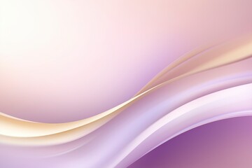 Fototapeta premium Pastel pink and cream wave with low right curve