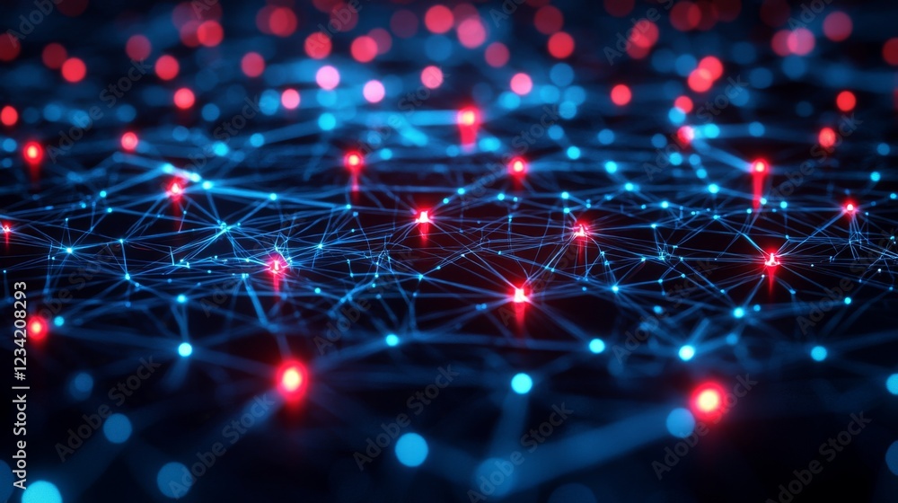 Poster exploring the intricacies of network connections