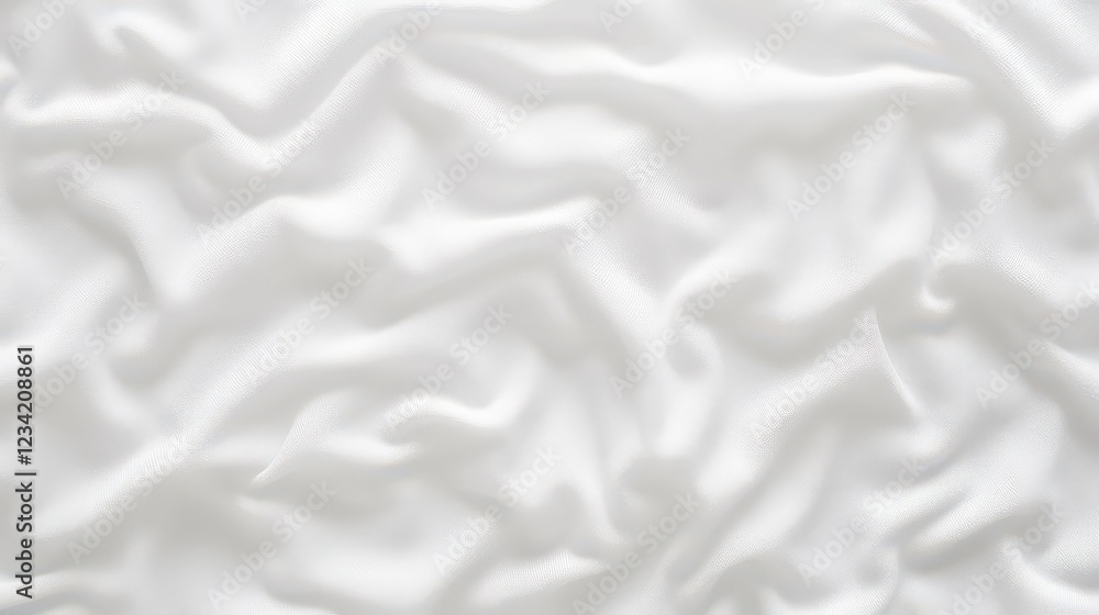 Poster high-quality white nonwoven fabric texture for background use in various design projects and creativ