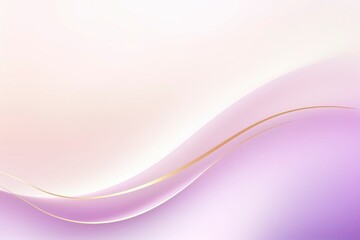Naklejka premium Pastel mauve and ivory wave with low right line group