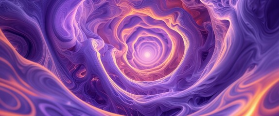 Pastel lavender swirled glowing color background
