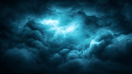 Dark Storm Clouds at Night