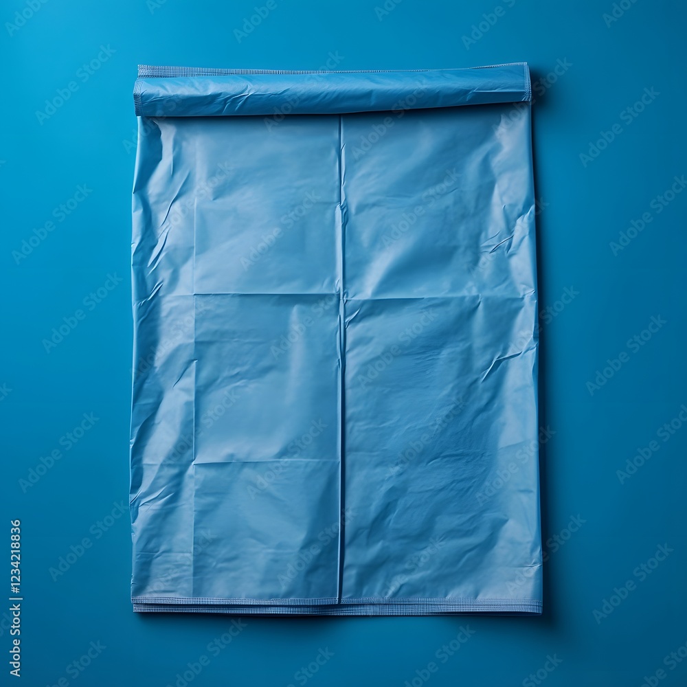 Aufkleber sterile surgical drape isolated on a minimalist background ready for use in maintaining a sterile fi