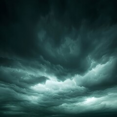 Obraz premium Dark Storm Cloudscape