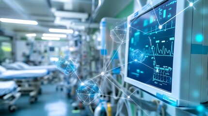 Optimizing Hospital Resources and Monitoring Patient Health Through a Network of Smart Devices.