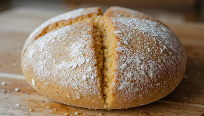 Round loaf of breadRound loaf of bread