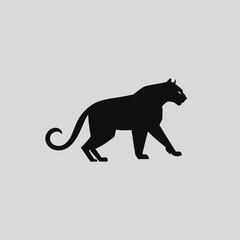 Black Panther vector logo