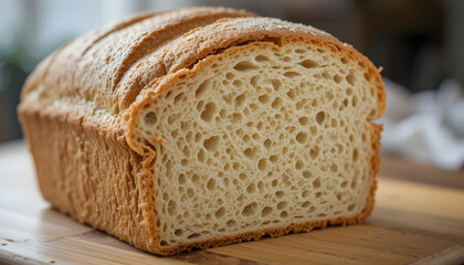 A loaf of sourdough bread