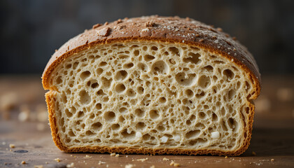 A loaf of sourdough bread