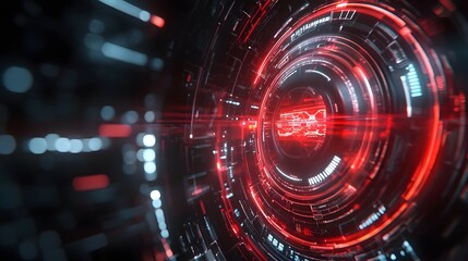 Obraz premium Futuristic Business Evolution Loading Screen Towards Digital 2025 Interface