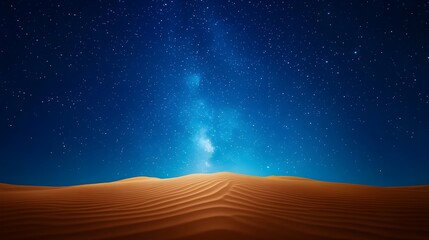 Desert Night Sky with Milky Way