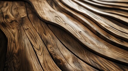 Wavy Wood Grain Pattern Abstract Background with Detailed Texture for Graphic Design