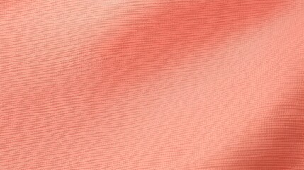 Fototapeta premium Textured Coral Fabric Close-Up in Soft Heather Color Showcasing Unique Weave Patterns for Fashion and Interior Design Projects