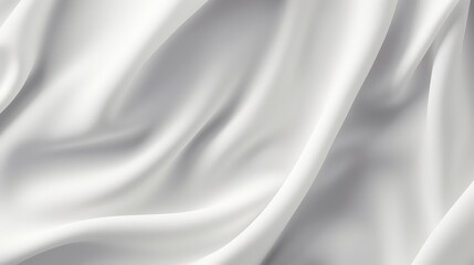 Obraz premium Elegant Abstract White Fabric Texture Background for Design and Creative Projects, Ideal for Print, Web, and Advertising Uses