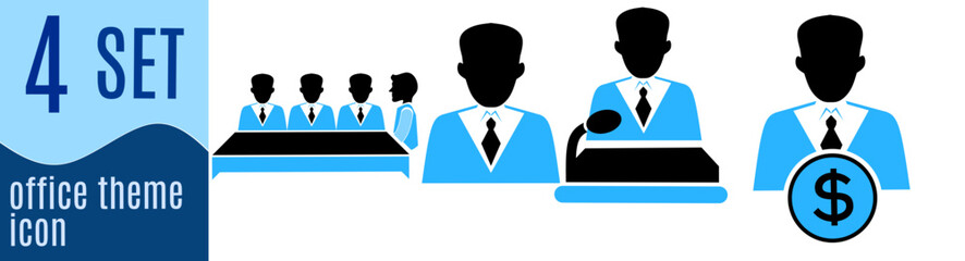 Account Management icon set. Client Relations, Customer Support, Relationship Building, Account Services, Client Management, Customer Success, Account Maintenance and Password Management