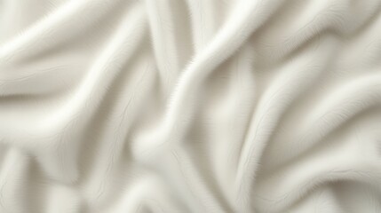 Soft and Delicate White Fabric Draped Elegantly with Subtle Textures and Warm Background Ideal for Various Artistic Uses and Design Projects