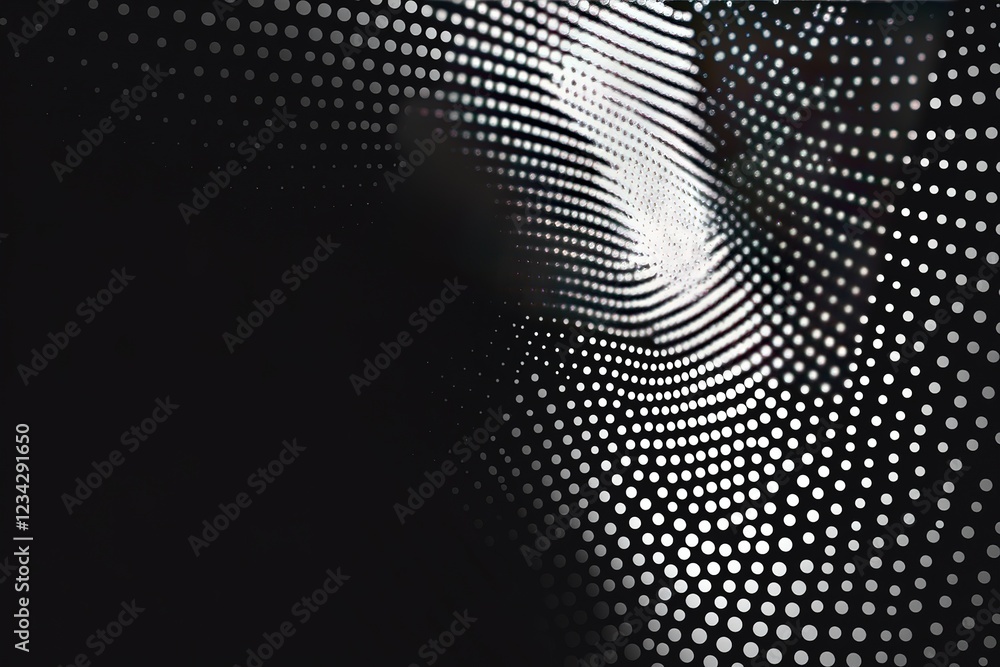 Poster dynamic halftone dot pattern background: modern, abstract, and versatile design element. perfect for