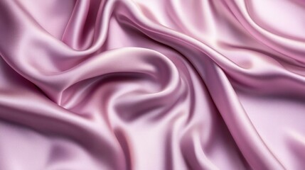 Obraz premium Silky Pink Satin Fabric