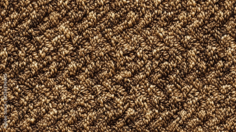 Poster rich golden textured fabric background with slightly woven patterns suitable for various creative pr