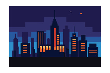 Obraz premium business graph on the screen