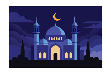 taj mahal vector illustration