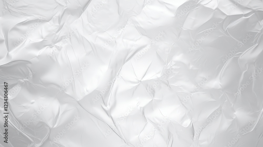 Poster crumpled transparent plastic texture overlay for background and design use in various creative proje