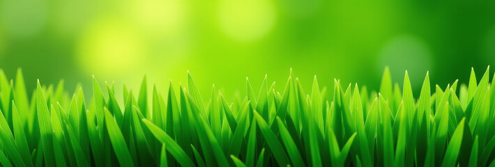 Fototapeta premium green common color lush healthy grass many parts world every