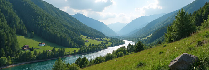 nature scenes abound serene ukrainian valleys surrounded mountains