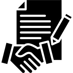 Contract Agreement icon